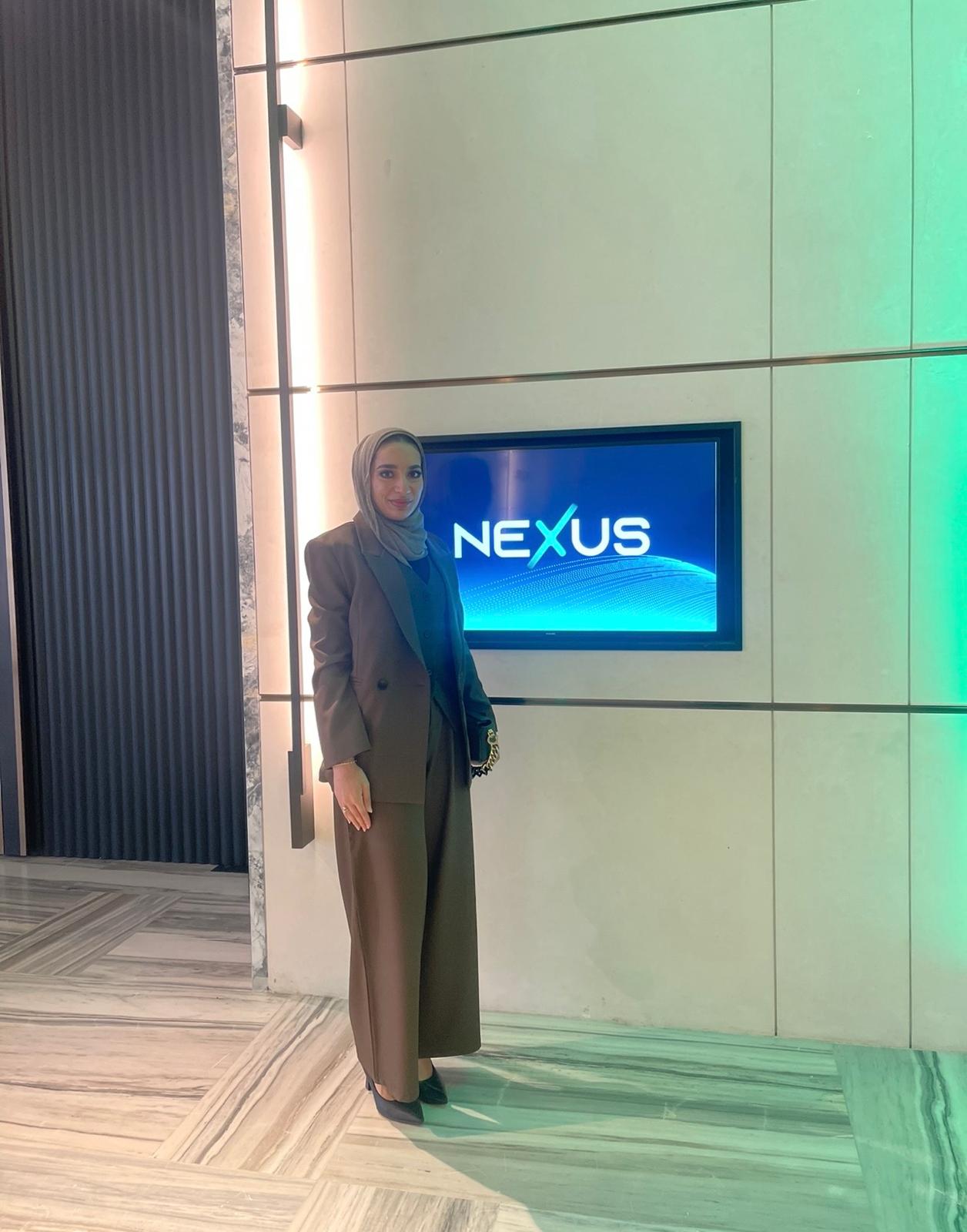 Shaikha attending the Nexus event