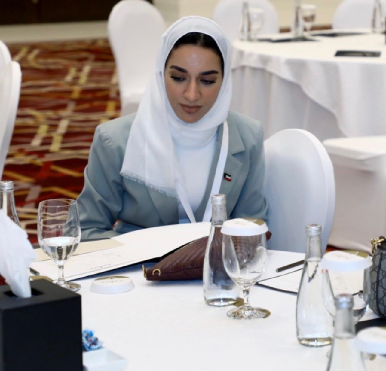 Shaikha participating in a UAE engineering workshop in 2024